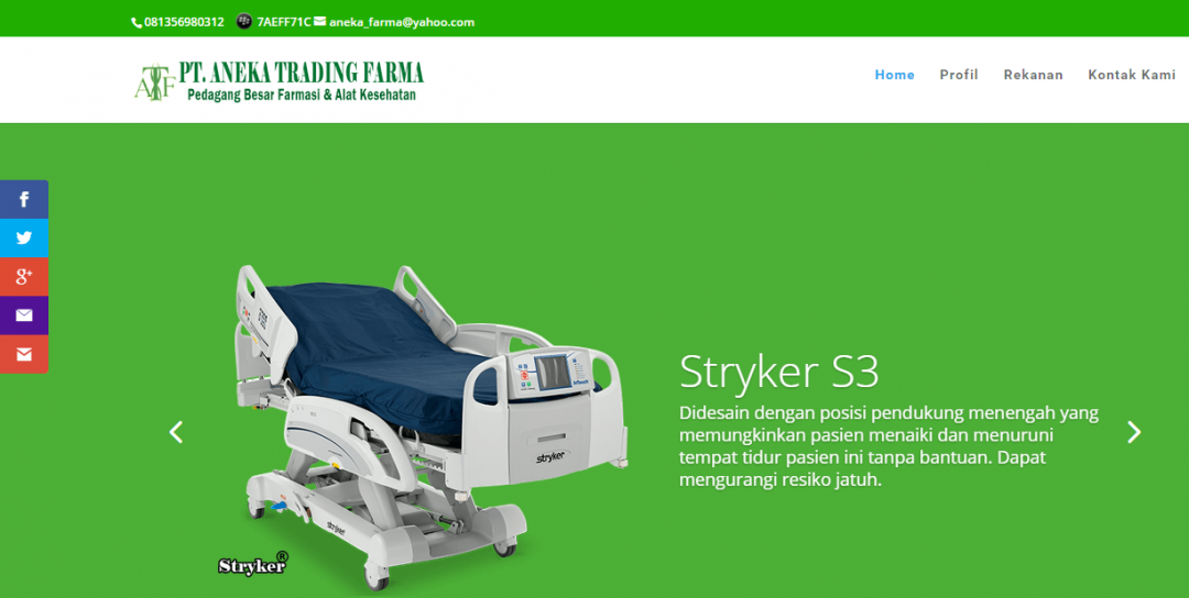 PT. Aneka Trading Farma Perusahaan Pengadaan Alat & Produk Kesehatan