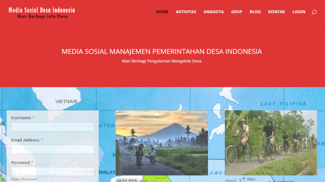 Media Sosial Berbagi Kegiatan Desa Indonesia