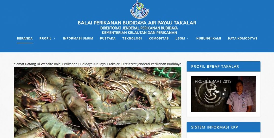 BPBAP Takalar – Kementerian Kelautan & Perikanan